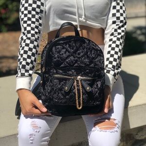 Mini Black Backpack
